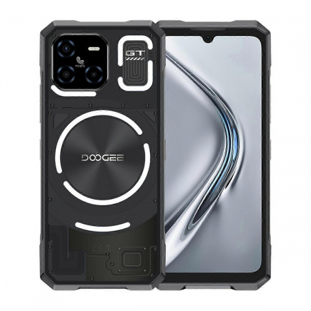 Telefoane Rezistente - Telefon mobil Doogee Blade GT, Negru, 5G, 6.72" FHD+ 120Hz, 32GB RAM (12GB + 20GB extensibili), 256GB ROM, 48MP, MediaTek D7050, Android 14, 5500mAh, Dual SIM