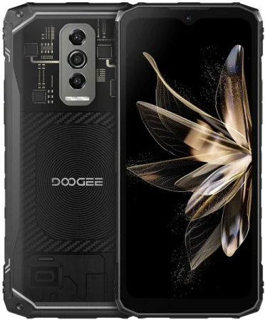 Telefoane - Telefon mobil Doogee Blade 10 Ultra, Negru Tranparent, 4G, 6.56" HD+ 90Hz, 20GB RAM(8GB + 12GB extensibil), 256GB ROM, 50MP, Spreadtrum T606, Android 14, 5150mAh, Face ID, NFC, Dual SIM