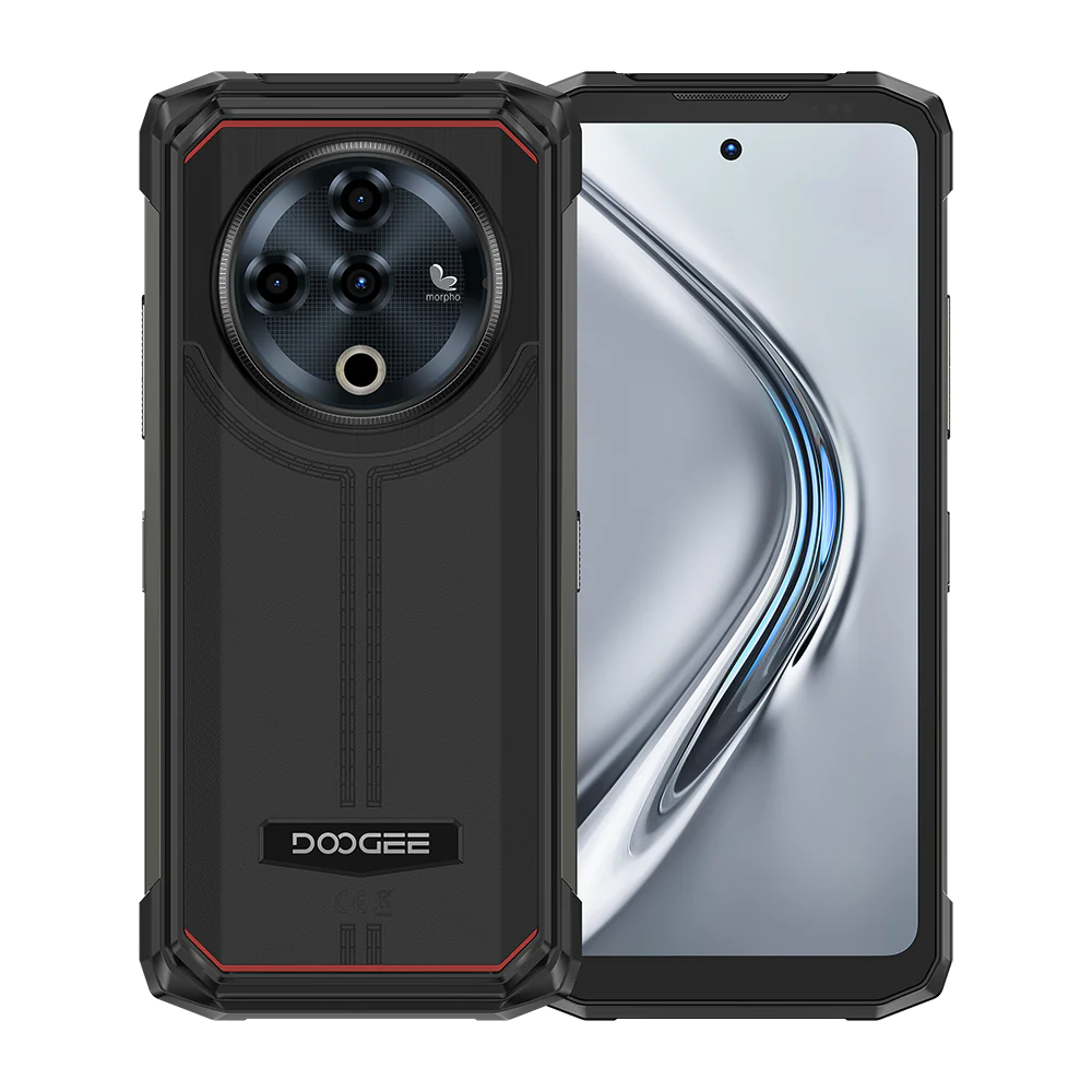 Phone - Mobile Phone Doogee Fire 6 Power, Black, 4G, 6.56" HD+ Display, 20GB RAM (8GB + 12GB expandable), 256GB ROM, Android 14, 50MP AI Camera, Spreadtrum T606, 15500mAh, Dual SIM