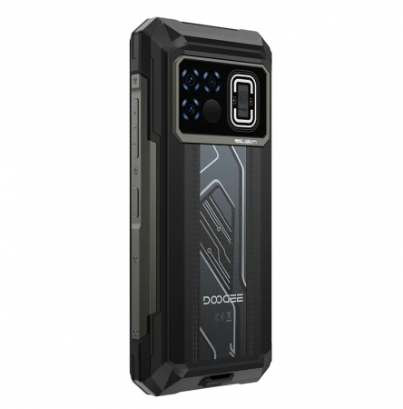 Telefon mobil Doogee Fire 6 Max, Gri, 5G, 6.72"FHD+ 120Hz, Camera Termica si Night Vision, 20GB RAM (8GB+12GB extensibili), 256GB ROM, Android14, Camera 50MP AI, Dimensity 7050, 20800mAh, 33W, DualS [4]