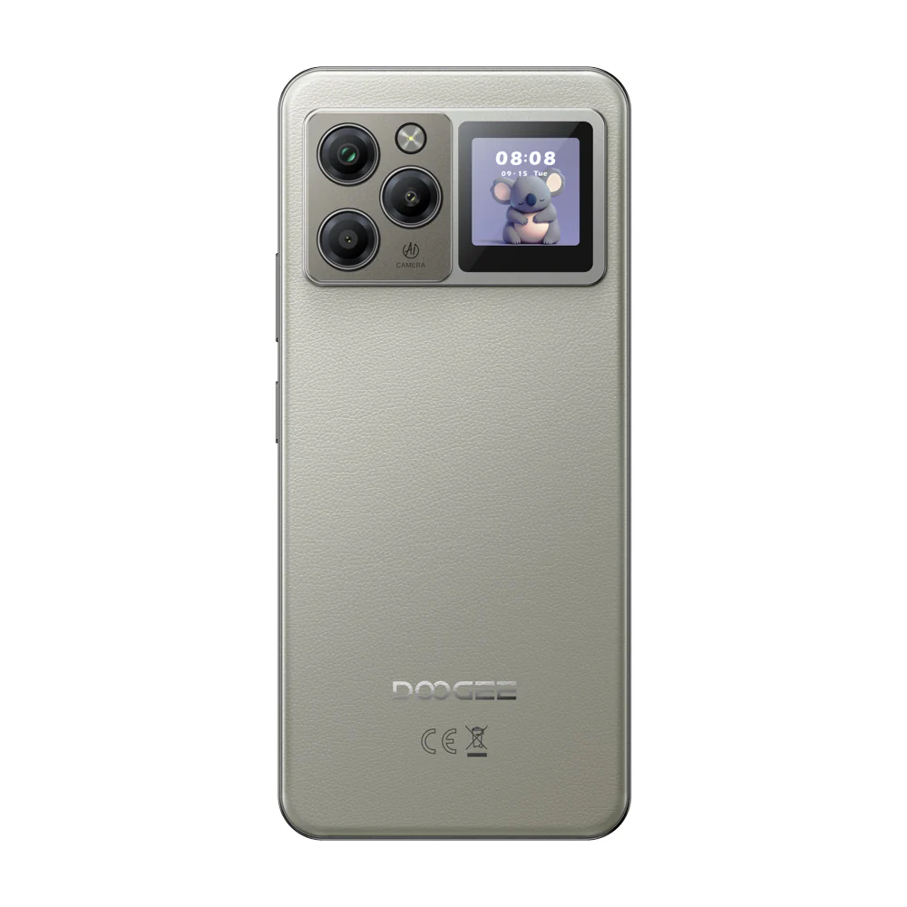 DOOGEE M30 Pro VIP Rugged Smartphone, Gray, 4G, 6.88" 120Hz Display + 1.3" Rear Screen, 64GB RAM (8GB + 56GB Extended), 256GB, 64MP Camera, 8000mAh Battery, Android 16, NFC, Dual SIM [2]