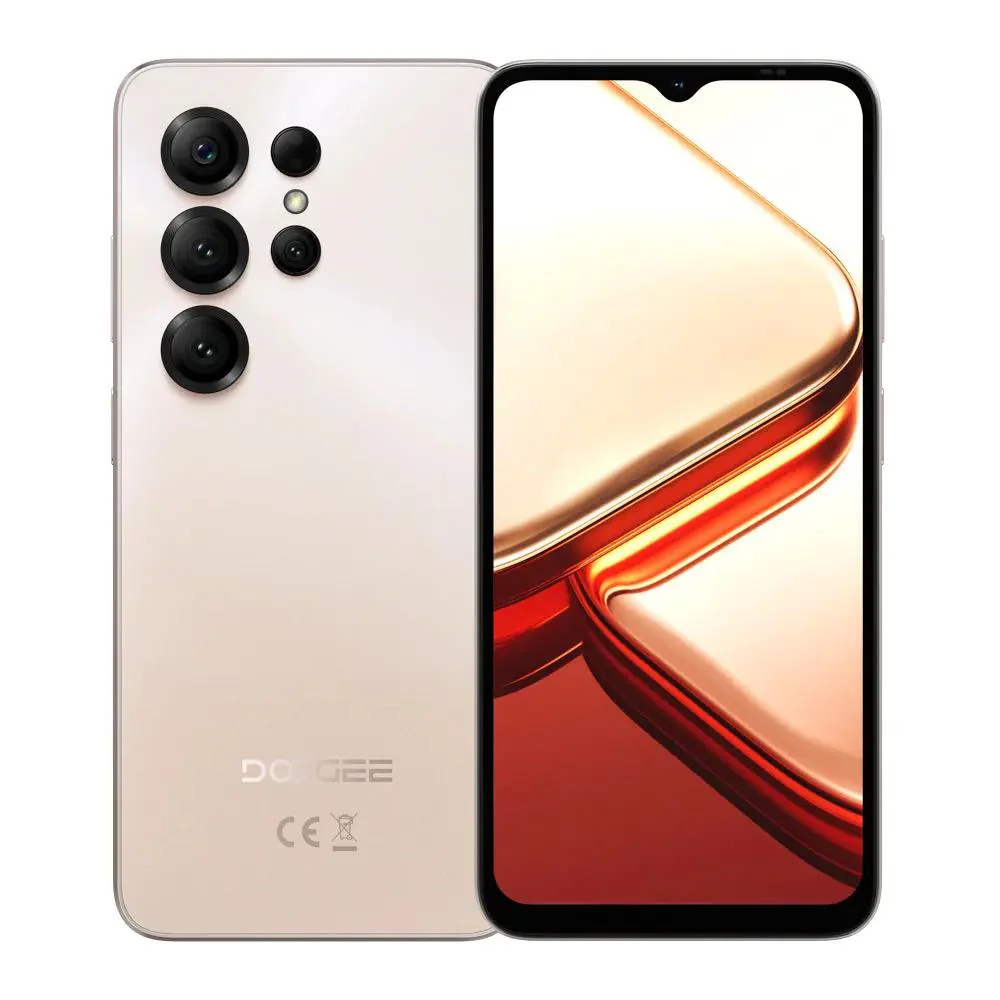 Phone Manufacturers - DOOGEE Note 56X Smartphone, Pearl White, 4G, 6.56" 90Hz, 24GB RAM (3GB + 21GB expandable), 64GB, 8MP Camera, Android 16, 6150mAh, Dual SIM