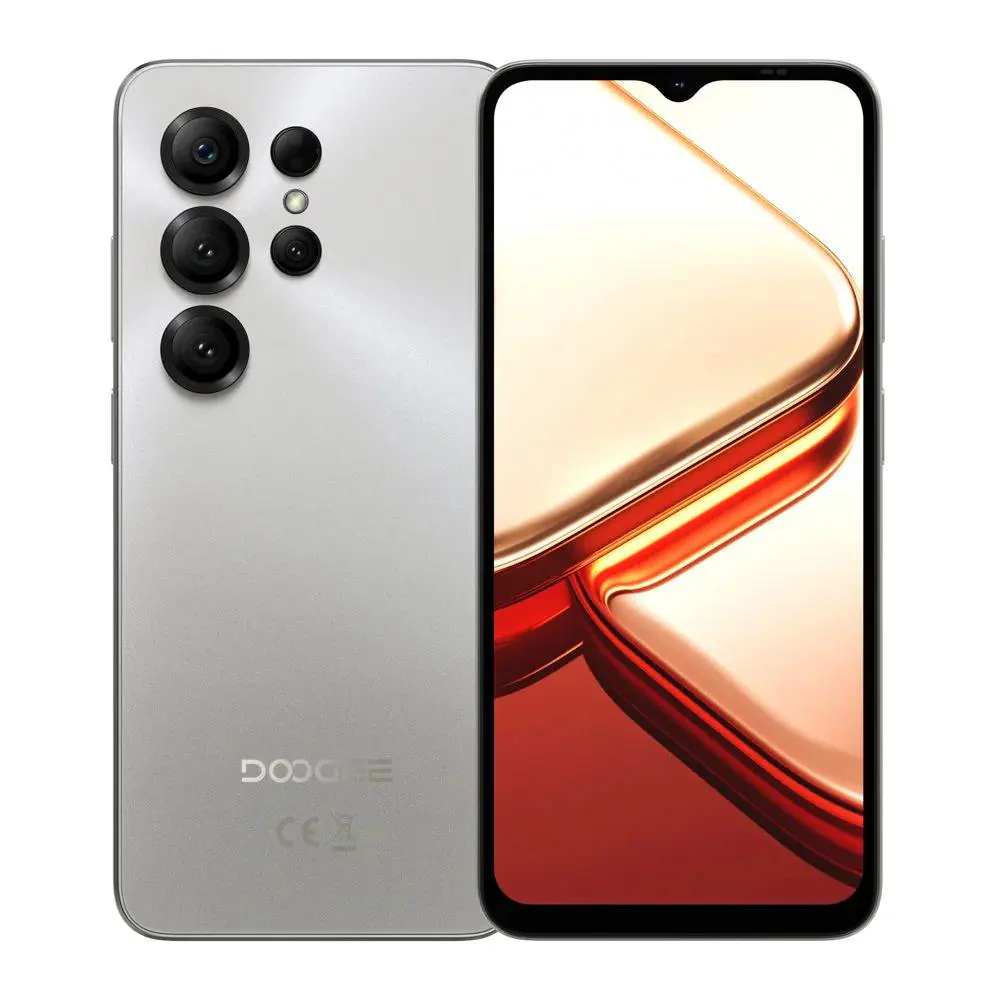 Phone Manufacturers - DOOGEE Note 56X Smartphone, Gray, 4G, 6.56" 90Hz, 24GB RAM (3GB + 21GB expandable), 64GB, 8MP Camera, Android 16, 6150mAh, Dual SIM