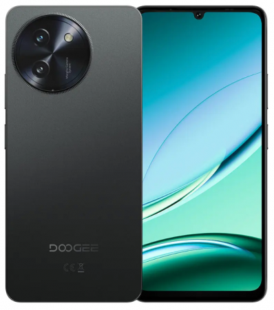 Telefoane - Telefon Mobil Doogee Note 59 Pro, Negru, 5G, 6.75" HD+ IPS 120Hz, 32GB RAM (8GB + 24GB extensibil), 256GB, Android 15, Unisoc T8200, 16MP+8MP, 6250mAh, NFC, Dual SIM