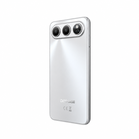 DOOGEE Note 60 Mobile Phone, Silver, 4G LTE, NFC, 6.56” HD+ 90Hz, 32GB RAM (3GB + 29GB Extended), 128GB ROM, Unisoc T7225, 6150mAh, 13MP Camera, Android 16, Dual SIM [2]