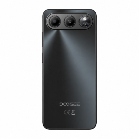 DOOGEE Note 60 Mobile Phone, Black, 4G LTE, NFC, 6.56” HD+ 90Hz, 32GB RAM (3GB + 29GB Extended), 128GB ROM, Unisoc T7225, 6150mAh, 13MP Camera, Android 16, Dual SIM [1]