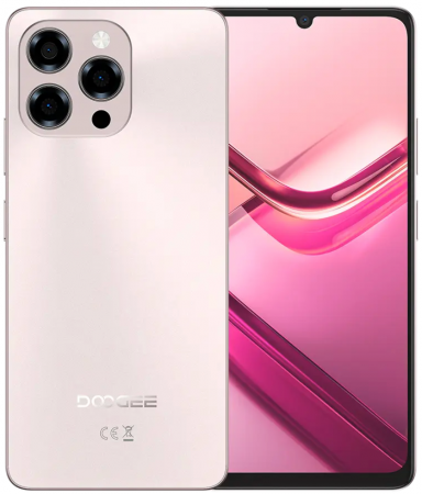 Telefoane - Telefon mobil Doogee Note 58 Pro, Auriu, 4G, 6.75" HD+ IPS 90Hz, 32GB RAM (8GB+24GB extensibili), 256GB ROM, Android 15, Unisoc T7250, Camera 16MP+8MP,  6250mAh, NFC, Dual SIM