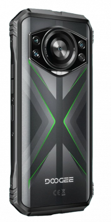 Telefon mobil Doogee S118, Verde, 4G, Ecran 6.72” FHD+ 120Hz IPS, 32GB RAM (12GB + 20GB extensibil), 512GB ROM, Android 14, Helio G100 Octa Core, 50MP+32MP, 10800mAh, 33W, Dual SIM [1]