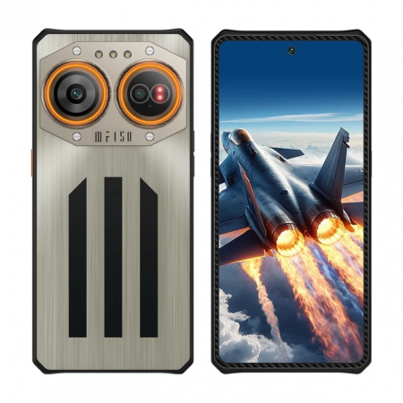 Telefoane - Telefon mobil F150 Air2 Ultra Gray, Rugged ultra slim, 5G, 6.8" AMOLED FHD+ 120Hz, 32GB RAM (16GB + 16GB extensibili), 512GB ROM, Camera 108MP, Night Vision 64MP, 65W, Amprenta In-Display, Dual SIM