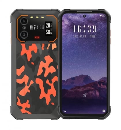 Telefoane Rezistente - Telefon mobil F150 B2 Negru, 4G, 6.5" FHD+, Display secundar, 12GB RAM (6GB + 6GB extensibili), 256GB, 48MPX, Android 13, UMS9230, NFC, IP68, 10000mAh, Dual SIM