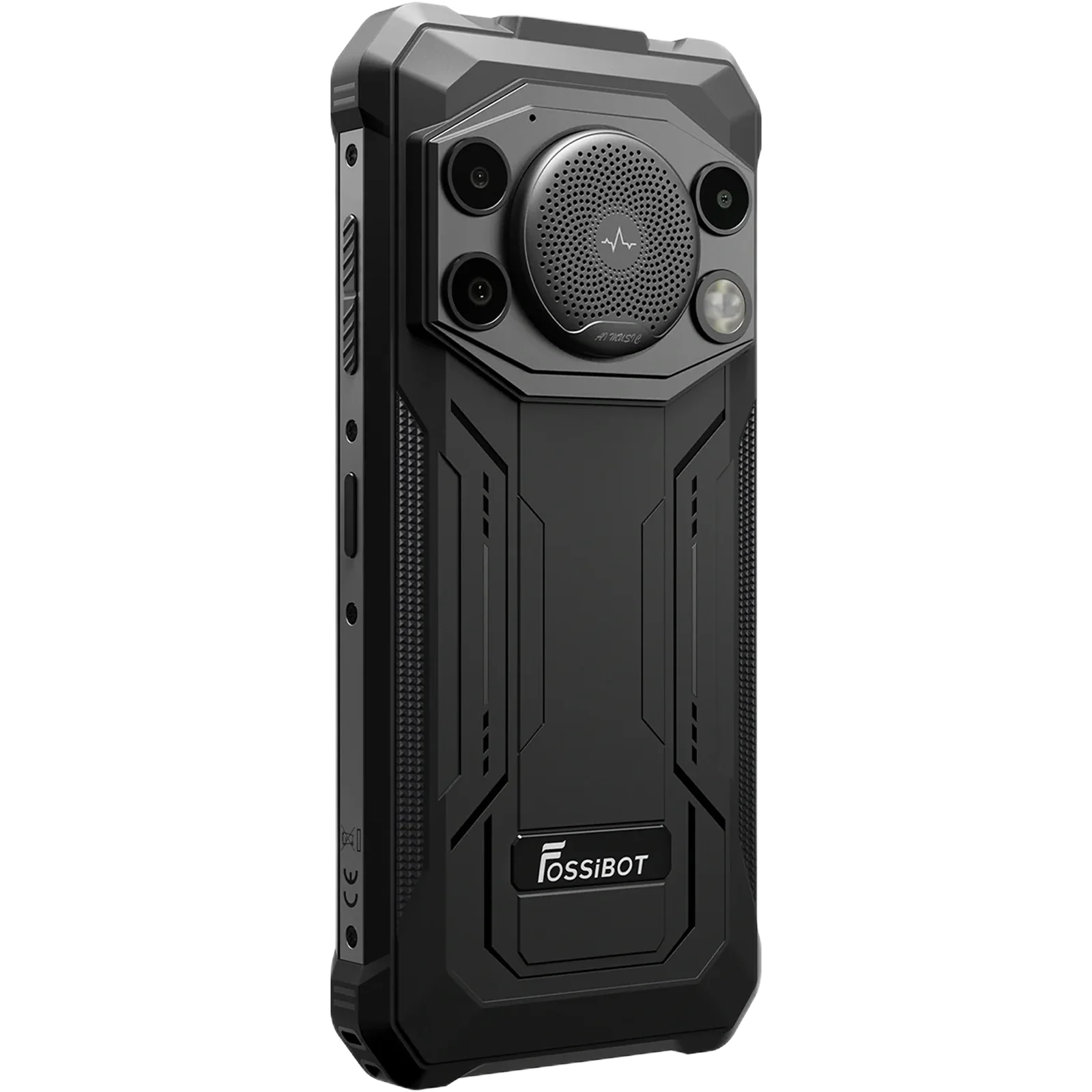 FOSSiBOT F110L 4G Black Mobile Phone, 6.745” HD+ Display, 12GB RAM (8GB + 4GB Expandable), 128GB ROM, Unisoc Tiger T615, 50MP + 8MP Camera, 10000mAh Battery, 128dB Speaker, 120LM Flashlight, Dual SI [3]