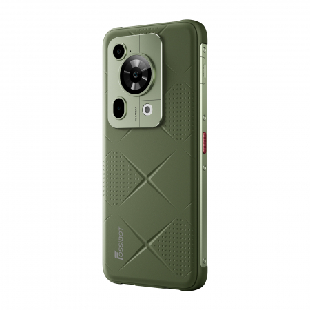 FOSSiBOT F112 Pro 5G mobiltelefon, Zöld, 6.88” HD+ IPS, 24GB RAM(8GB+16GB bővíthető), 256GB ROM, Android 14, Visszatöltés, 50MP+16MP, 18W, Dual SIM hibrid [5]