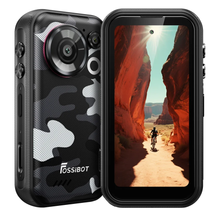 Mobile Phone FOSSiBOT F116 Pro Black, 5G, 4.05" 120Hz, 36GB RAM (12GB+24GB expandable) 256GB ROM, MediaTek Dimensity 7300, 48MP Ultra-Wide Camera, 3700mAh, 33W Charging, Dual SIM