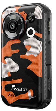 Mobile Phone FOSSiBOT F116 Pro Orange, 5G, 4.05" 120Hz, 36GB RAM (12GB+24GB expandable) 256GB ROM, MediaTek Dimensity 7300, 48MP Ultra-Wide Camera, 3700mAh, 33W Charging, Dual SIM