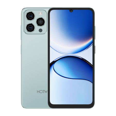 Telefoane - Telefon Mobil HOTWAV A16 Pro Max, Verde, 4G LTE, Ecran 6.75" HD+, 12GB RAM (3GB + 9GB extensibili), 64GB, Android 15, 5160mAh, Dual SIM