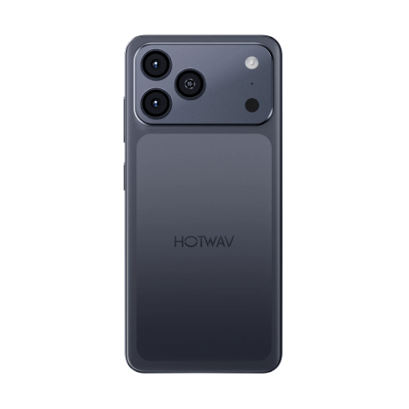 HOTWAV A17 Pro Max Smartphone, Black, 4G LTE, 6.75" 120Hz Display, 12GB RAM (3GB + 9GB Extended), 64GB, Android 15, 5160mAh, Dual SIM [1]