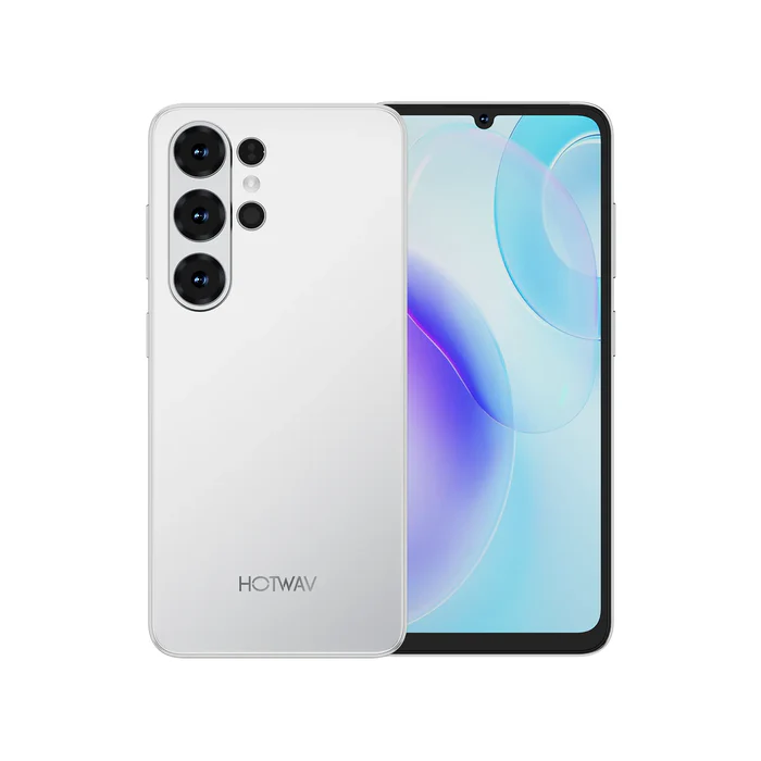 Telefoane smart - Telefon Mobil HOTWAV A26 Ultra, Alb, 4G LTE, Ecran 6.56" 90Hz, 12GB RAM (3GB + 9GB extensibili), 128GB, Cameră AI, Android, Dual SIM