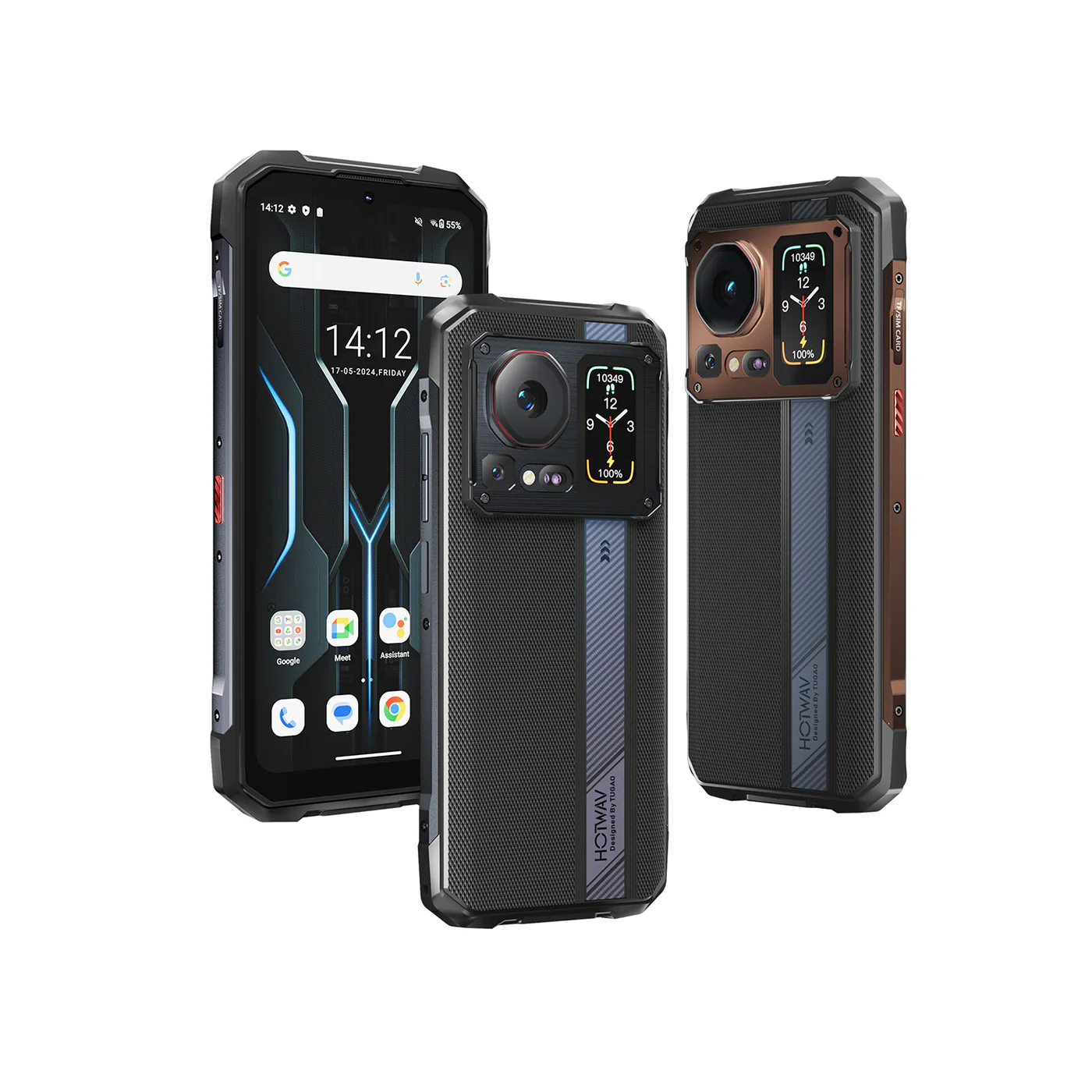 Telefon mobil HOTWAV Cyber 16 Pro, Negru, 4G, 6.6″ 2K 120 Hz, 24 GB (8GB + 16GB extensibili), 512 GB ROM, 108 MP, Android 15, Helio G100, Ecran tactil spate, NFC, 6280mAh, 33W, Dual SIM [3]