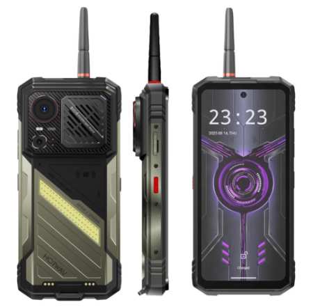 Producatori Telefoane - Telefon Mobil Hotwav Hyper 8 Ultra, Negru, 5G, 6.8" FHD+ IPS 120Hz, 32GB RAM (12GB + 20GB Extensibili), 512GB ROM, 108MP, Dimensity 7050, Walkie-talkie, Night Vision, 12000mAh, 55W, Dual Nano SIM