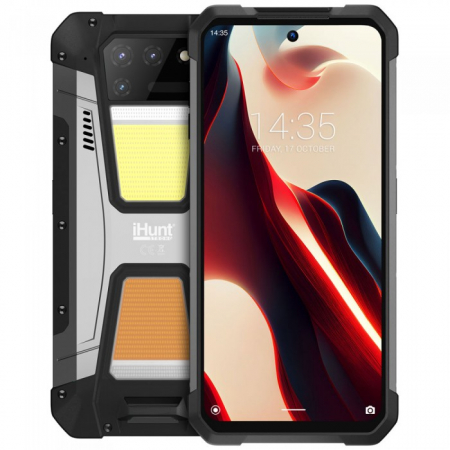 iHunt Titan Metal P22000 Projector PRO mobile phone, Dual SIM, 512GB, 22GB RAM, 4G, Silver [4]