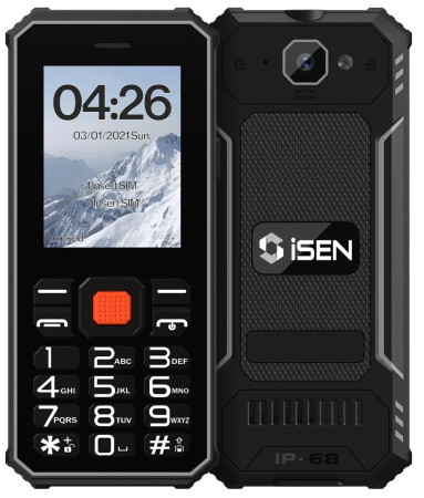 Noutati - Telefon mobil iSEN F1 4G Senior, Black