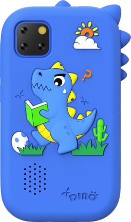 iSEN W5 Gyermek Mobiltelefon, Kék, 2.8" Érintőképernyő, 32GB ROM, Többfunkciós (Fotó, Videó, Játékok, Zene, Oktatás), 30W Pixeles Kamera, 600mAh, DC-5V, Szilikon Tok [2]