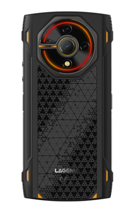 Telefon Mobil LAGENIO Panther 2, Negru, 4G, 6.7" HD+ 120Hz, 12GB RAM (4GB + 8GB Extensibili), 128GB ROM, 16MP, Android 15, Unisoc T7250, Lumini RGB, NFC, OTG, 5150mAh, 18W, Dual SIM [1]