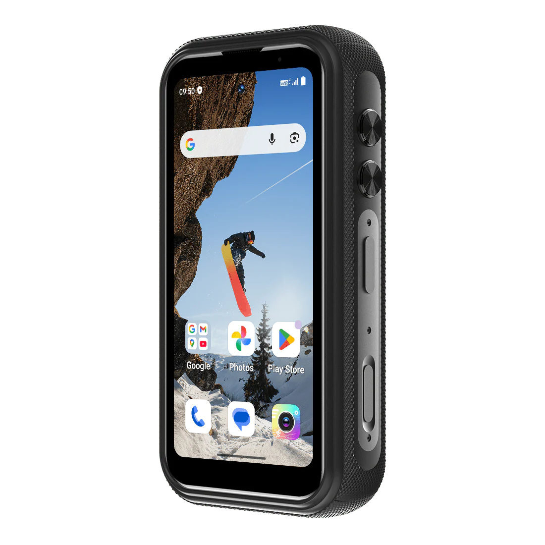 Lagenio Eagle1 Pro Mini Smartphone, Black, 5G, 4.0" 120Hz, 36GB RAM (12GB + 24GB expandable), 256GB, D7300, 3700mAh, 33W Fast Charging, 4K Action Camera, Android 16, Dual SIM [1]