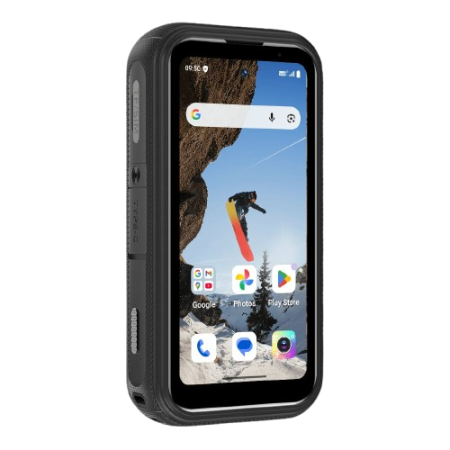 Lagenio Eagle1 Pro Mini Smartphone, Black, 5G, 4.0" 120Hz, 36GB RAM (12GB + 24GB expandable), 256GB, D7300, 3700mAh, 33W Fast Charging, 4K Action Camera, Android 16, Dual SIM [2]