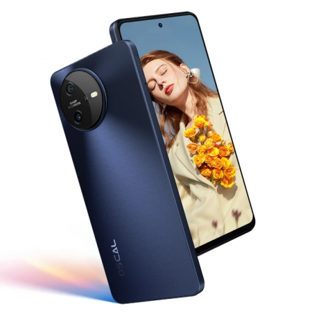 Phone - Telefon mobil Oscal TIGER 12 Grey, 4G, FHD+ 6.78'' 120Hz 2.4K, 24GB RAM (12GB + 12GB extensibili), 256GB ROM, 64MP, Android 13, Helio G99, 5000mAh, NFC, Dual SIM