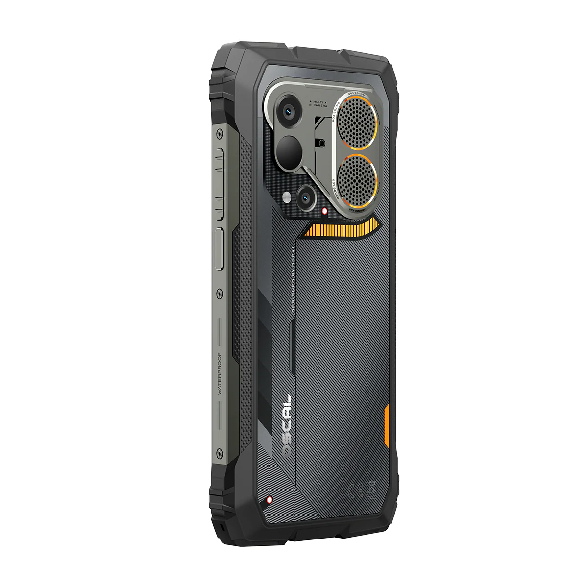 OSCAL PILOT 6 Mobile Phone, Black, 4G LTE, Thermal Camera 160×120, 6.78" FHD+ 120Hz Display, 48GB RAM (12GB + 36GB Expandable), 256GB ROM, 108MP Camera, 10000mAh Battery, NFC, Dual SIM [3]