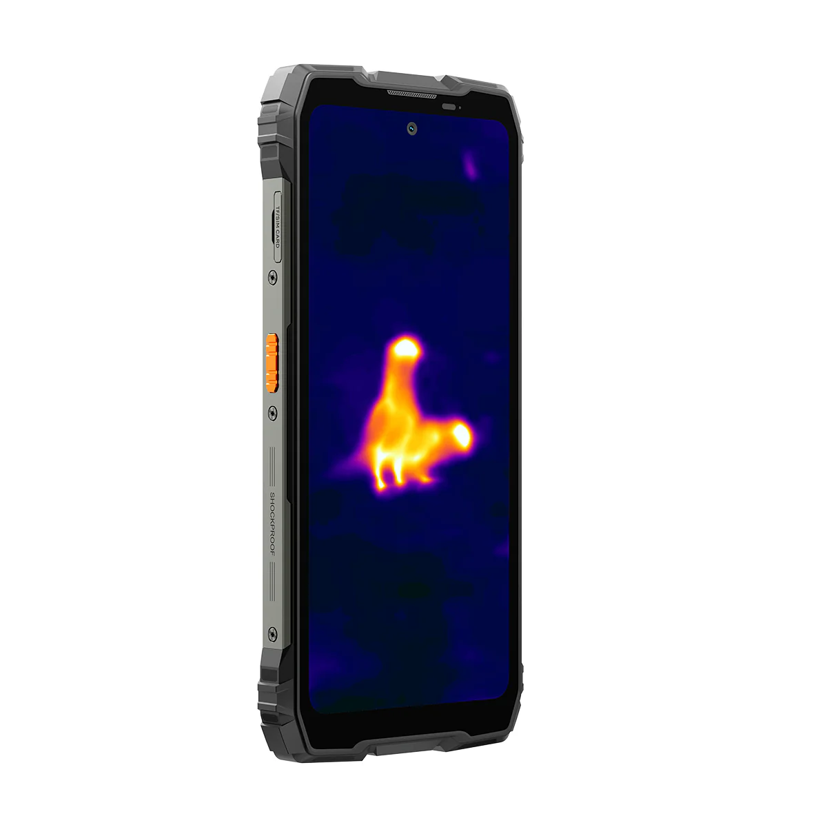 OSCAL PILOT 6 Mobile Phone, Black, 4G LTE, Thermal Camera 160×120, 6.78" FHD+ 120Hz Display, 48GB RAM (12GB + 36GB Expandable), 256GB ROM, 108MP Camera, 10000mAh Battery, NFC, Dual SIM [5]