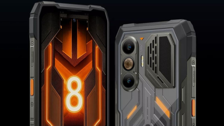 Telefon Mobil OSCAL PILOT 8, Negru, 5G, Qualcomm Octa-Core, 6.83" AMOLED 120Hz, 48GB RAM (12GB + 36GB extensibili), 256GB, 10000mAh, Cameră Termică, Night Vision, Android 16, Dual SIM [2]