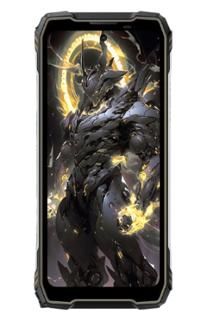 Telefon mobil Oscal Tank 1, Negru, 5G, 6.78" IPS, 48GB RAM (16GB + 32GB Extensibili), 512GB ROM, DokeOS 4.2, Dimensity 7050, Ecran spate 2.01", Night Vision, NFC, AI Apps, 20000mAh, 55W, Dual SIM [1]