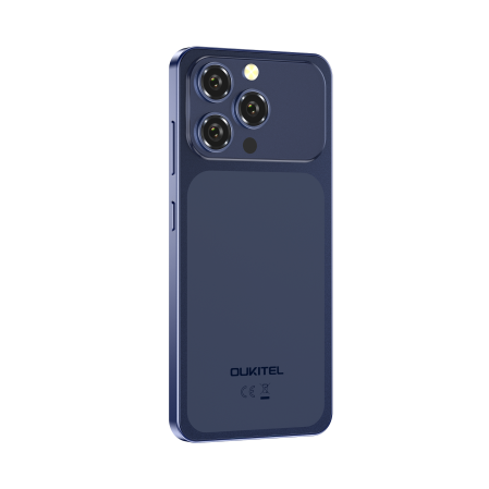 Telefon Mobil Oukitel C17, Albastru, 4G, Ecran 6.52" HD,16GB RAM (4GB + 12GB extensibili), 64GB, Cameră 13MP, Baterie 5000mAh, Android 16, Dual SIM [5]