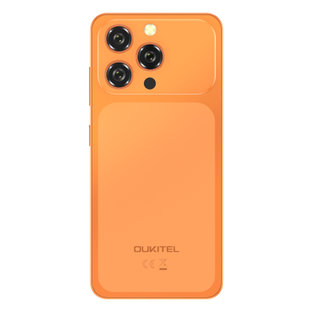 Telefon Mobil Oukitel C17, Portocaliu, 4G, Ecran 6.52" HD, 16GB RAM (4GB + 12GB extensibili),128GB, Cameră 13MP, Baterie 5000mAh, Android 16, Dual SIM [3]