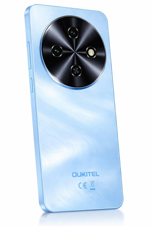 Oukitel C5 Mobile Phone, Blue, 4G LTE, 6.6" HD+ Display, 16GB RAM (4GB + 12GB Extended), 64GB, 13MP Camera, Android 14, Dual SIM [3]