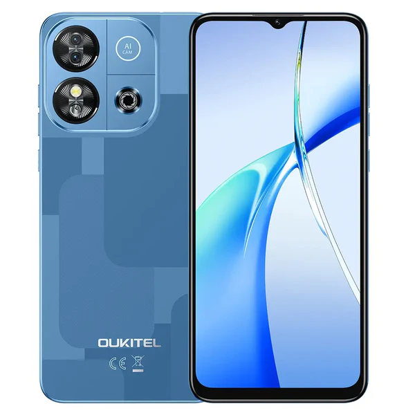 Mobile Phone Oukitel C57s, Black, 4G, 6.52'' HD, Android 14
