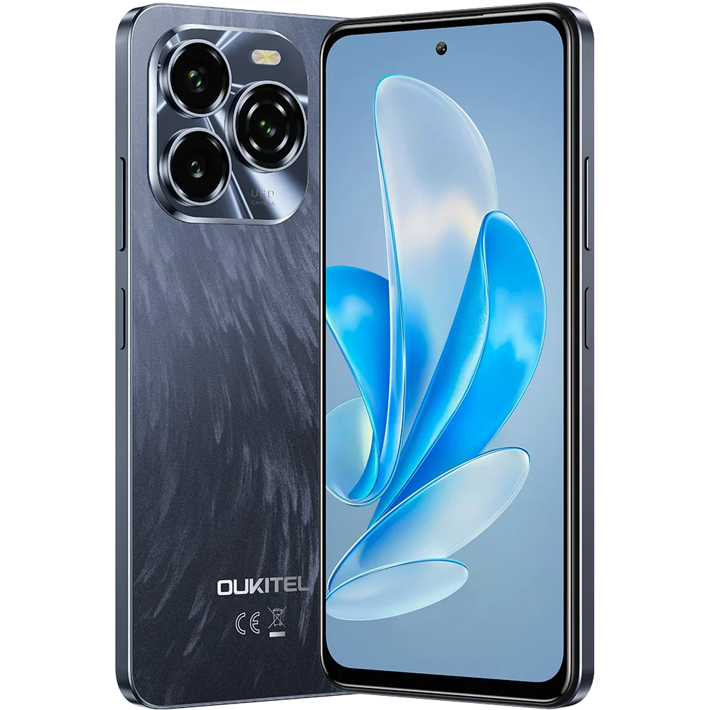 Phone - Mobile phone Oukitel 65 Dark Blue, 4G, 6.7″ HD+ 90Hz, 16GB RAM (4GB+12GB Expandable), 128GB ROM, 50MP+8MP Camera, Android 15, Octa-Core, 5150mAh, Dual SIM