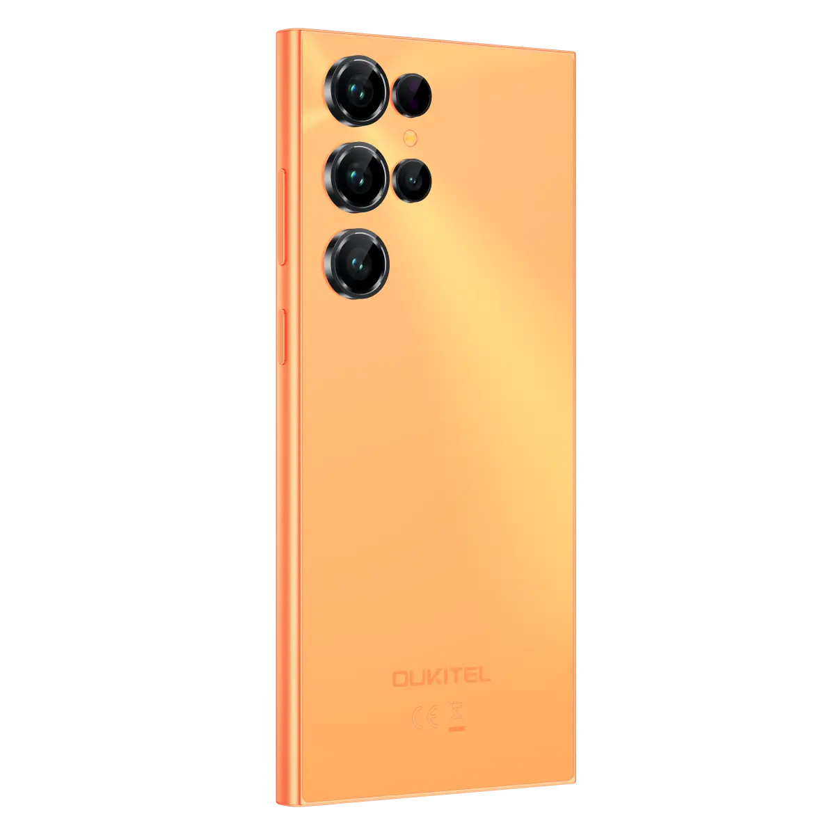 Telefon Mobil Oukitel C61, Orange, 4G, 6.88" HD+ In-Cell IPS, 16GB RAM (4GB+12GB Extensibili), 128GB ROM, 13MP, Android 15, Unisoc Tiger T606, OTG, 5150mAh, 10W, Dual SIM [1]