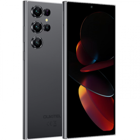 Mobile Phone Oukitel C61, Black, 4G, 6.88" HD+ In‑Cell IPS, 16GB RAM (4GB+12GB Extended), 128GB ROM, 13MP, Android 15, Unisoc Tiger T606, NFC, OTG, 5150mAh, 10W, Dual SIM [2]