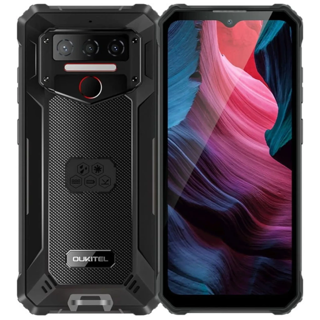 Noutati - Telefon Mobil Oukitel WP23S, Negru, 4G LTE, 6.52", 16GB RAM (4GB + 12GB extensibili), 64GB, Unisoc T606, Cameră 13MP + 2MP, 10600mAh, NFC, Android 15, Dual SIM