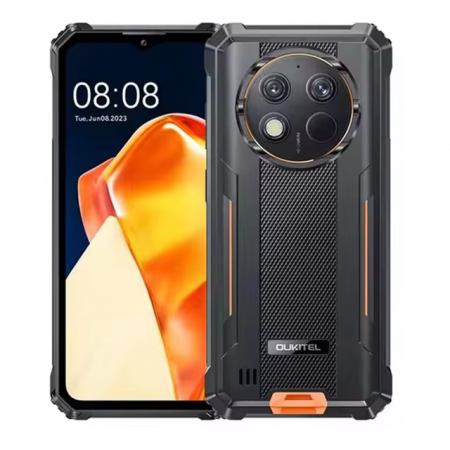 Telefoane - Telefon mobil Oukitel WP28 S Orange, 4G, 6.52" HD, 8GB RAM (4GB+4GB extensibil), 128GB ROM, Android 14, Camera 13MP, T606, 10600mAh, Dual SIM