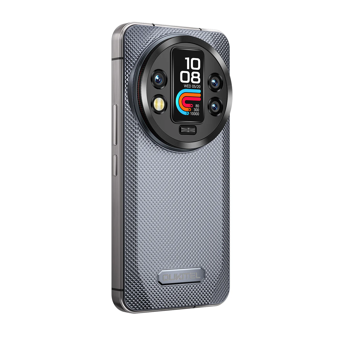 Oukitel WP200 Pro Mobile Phone, Grey, 5G, 6.7" FHD+ AMOLED, Detachable Smart Screen, 72GB RAM (24GB + 48GB expandable), 1TB ROM, Android 15, Dimensity 8200, 108MP + 32MP, 8800mAh, 45W, Dual SIM [1]