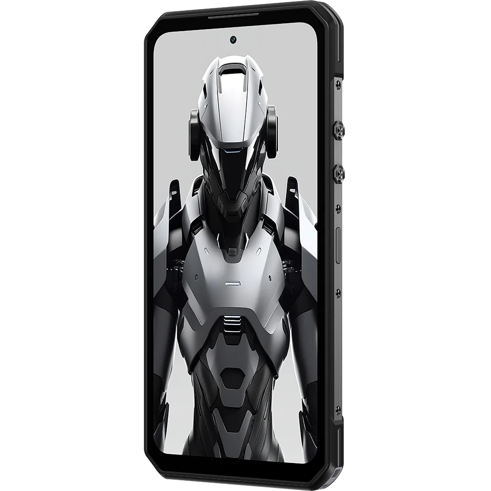 Telefon Mobil Oukitel WP60, Argintiu, 5G, 7.2" HD 120Hz, 24GB RAM (8GB + 16GB Extensibili), 256GB ROM, Android 15, Dimensity 7025, 108MP, Night Vision, NFC, Face ID, 10000mAh, 33W, Dual SIM [1]