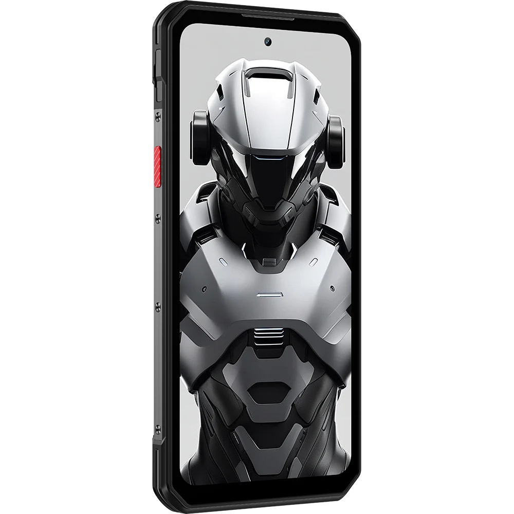 Mobile Phone Oukitel WP60, Black, 5G, 7.2" HD 120Hz, 24GB RAM(8GB + 16GB Extended), 256GB ROM, Android 15, Dimensity 7025, 108MP, Night Vision, NFC, Face ID, 10000mAh, 33W, Dual SIM [9]