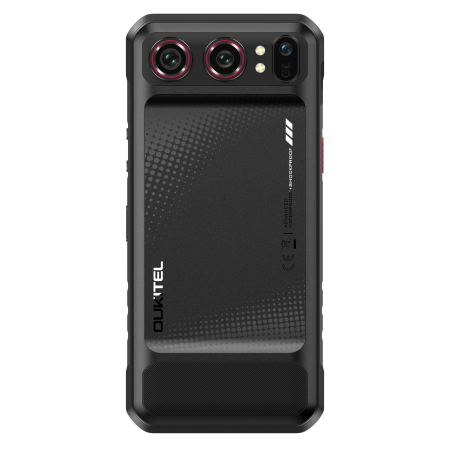 OUKITEL WP68 Air Smartphone, Black, 5G, 6.88" HD+ 120Hz, 36GB RAM (12GB + 24GB Expandable), 512GB, 64MP + 8MP Night Vision, 8000mAh, 45W, Android 16, Dual SIM [9]
