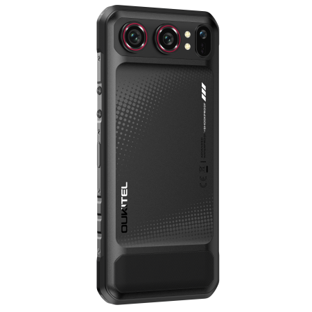 OUKITEL WP68 Air Smartphone, Black, 5G, 6.88" HD+ 120Hz, 36GB RAM (12GB + 24GB Expandable), 512GB, 64MP + 8MP Night Vision, 8000mAh, 45W, Android 16, Dual SIM [4]