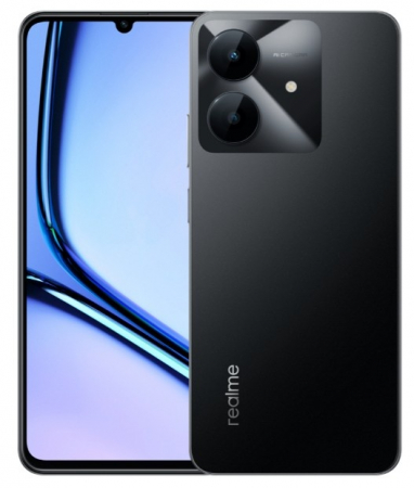 Telefoane Mobile - Telefon mobil Realme Note 60X, 64GB, 3GB, 4G, Dual Sim,Marble Black