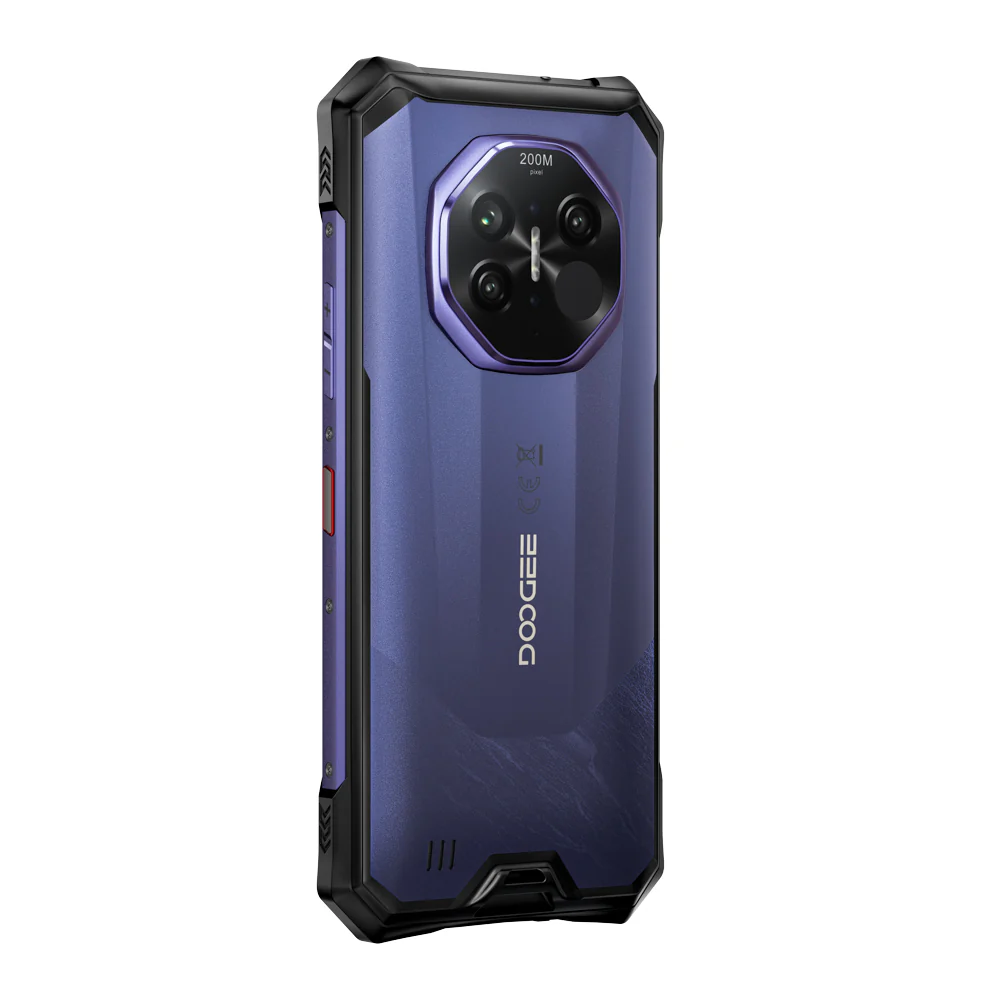Mobile Phone DOOGEE S300 Plus Thermal, Purple, 5G, 6.78" 120Hz, 48GB RAM (12GB + 36GB expandable), 1TB ROM, AI Thermal Camera, 200MP + 64MP Night Vision, Android 16, NFC, 11000mAh, Dual SIM [4]